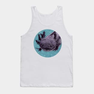 Purple axolotl Tank Top